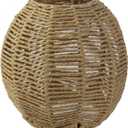 Oedema Lampshade 5.9"5.5" Woven Lamp Shade Decor Boho Lamp Shade for Pendant Light, Floor Lamp, Chandelier