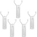 Retaining Clip Part#20631034 Lower Wide Chrome Door Trim Molding Retaining Clip Install Set Replace 20151449 for 1980-1990 Chevrolet Caprice, 1981-1988 Cutlass, & 1983-1985 Pontiac Parisienne (5)