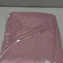 Amazon Basics Lightweight Microfiber 3-Piece Bed Sheet Set, Rose, Solid, Twin XL