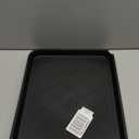 Boot Tray for Entryway Indoor, Heavy Duty Shoe Mat Tray 2 Packs, 16.7"x12.8" Waterproof Shoes Trays with Raised Edge, Outdoor MultiPurpose Mats for Boots, Garden, Pets