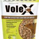 VoleX - Effective Against All Species of Voles. Safe for Use Around People, Pets, Livestock, and Wildlife (3 pounds)