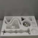 Large Crystal Chandelier, Modern Chrome Crystal Chandeliers for Dining Room Light Fixture, 10-Lights Large Pendant Light Fixtures Luxury Chandelier for Living Room Bedroom Foyer Entryway D26.8''