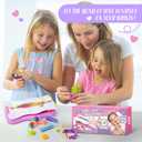GIRLINK Kids Bracelet Making Kit - DIY String Bracelet Craft with Colorful Strings & Clasps | Safe Jewelry Maker Toy for Girls Ages 6-12 | Ideal Children's Day Gift, Birthday Gift Idea for Kids