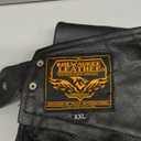 Milwaukee Leather Chaps for Men's Black Prime Leather Zipped Thigh Pocket-Mesh Lined Motorcycle Rider Chap-SH1190 (XX-Large)