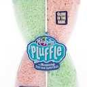 Educational Insights Pluffle Glow-in-the-Dark - Sensory Bin Foam Set, No Mess Alternative to Sand Toys & Slime for Toddlers at Home or in the Classroom, Fun Sensory Table Filler, Gift for Ages 3+