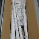 3 Pcs 6ft-400led, 8ft-450led Lighted Birch Tree 8 Modes Christmas Artificial LED Warm White Lights Birch Tree for Indoor and Outdoor Home Decor Thanksgiving Holiday Decoration