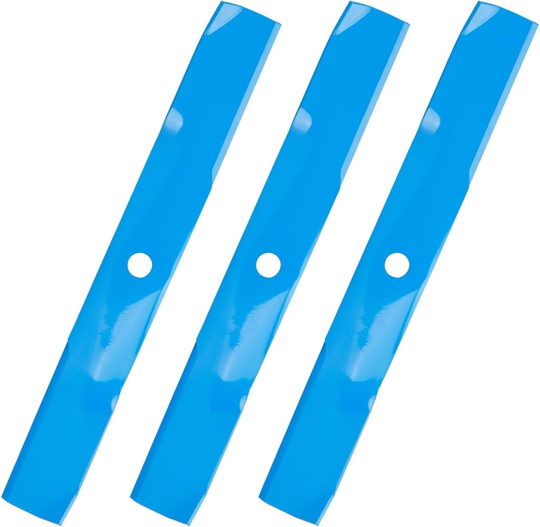 Aeagle Mower Medium Lift Blade for M115496 GY20569 54 inch Deck John Deere 425 455 445 335 355D 325 345 F725 G100 LX288 GT245 Sabre 2354HV Scotts S2554, 3 Pack