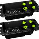 Boat Cup Holder with Rubber Tab, Universal Boat Storage Organizer - 2 Ways Installation: Drill or Adhesive