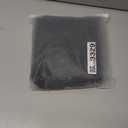 Obstal Fitted Round Table Cloth, Reversible Waterproof Stain Resistant Elastic Stretch Tablecloth, Wipe Clean Table Cover for Outdoor/Indoor Use, Fits Round Tables up to 48" - 56" Diameter, Black