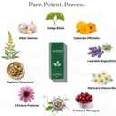 Tinnitus Relief for Ringing Ears Topical Drops,Tinnitus Relief Gentle Formula,with Garlic & Mullein,Natural Formula to Support Ear Comfort and Cleanliness,for External Use Only,20ml(1pc)