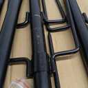 2 Pack String Light Poles,10 Ft Light Poles for Outside String Lights,Outdoor Lights Pole with Fork,Metal Poles Stand for Patio Deck Backyard