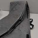 Backseat Cover for Dogs, Waterproof and Non-Slip Pet Bench Seat Covers, Car Seat Protector for Back Seat, Universal Size Rear Car Seat Cover Fits Cars, Trucks and SUVs, L-Charcoal Grey&Grey