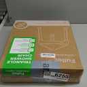 Space-Saving Triangular Shower Chair for Inside Shower, FSA/HSA Eligible 400 lbs Adjustable Shower Stool for Elderly and Disabled, Non-Slip Bathtub Chair with Stable-Bracing, Tool-Free Assembly, White