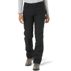 Wrangler Riggs Workwear Women's Ranger Cargo Pant (14, Black)