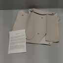 OLETHA Hand Towel Box Cover Compatible with Kleenex Disposable Paper Hand Towels - Bottom Covered & 3-Way Mounting Design - Aesthetic Bathroom Decor Accessories - Light Taupe