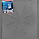 Camco Washing Machine Drain Pan | 31-inches x 35-inches (OD); 29-inches x 33-inches (ID) | Pewter (20788)
