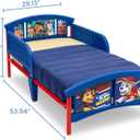 Delta Children Plastic Toddler Bed, Nick Jr. PAW Patrol, 1 Count