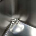 Stainless Steel Cat Litter Box with Low Entry, Large Metal Kitty Litter Box for Senior or Injured Cats, Odor-Free, Non-Stick, Easy to Clean, 23.4"x15.6"x7.8", for Multiple Cats (Silver)