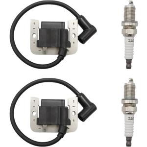 2PCS Ignition Coil with Spark Plug 24 584 45-S 24 584 01-S Replacement for Kohler CH25 CH620 CH640 CH670 CH680 SV710 SV715 SV730 sv725s Coil Lawn Mower,kohler Parts Replacement