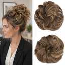 BwelsZJ Messy Bun Hair Piece Wavy Curly Bun Extension for Women