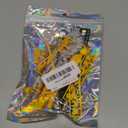 T13 3D Action Figure Set (Assembly Completed), 3D Printed Multi-Jointed, Titan 13 Action Figures, Multi-Articular Lucky Mobile Robot Nova T-13, Desktop Decorations for Game Lovers Toys (Gold/Silver)