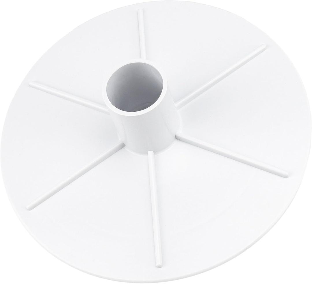 85001900 Skimmer Vacuum Plate for Pentair Admiral S15 & S20, 8" Pool Skimmer Adapter for In-Ground Pool