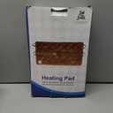 BOB AND BRAD Weighted Heating Pad with Far Infrared Therapy, FSA Eligible Electric Heating Pad for Back Neck Shoulders Pain Relief, Gift for Women Men, ETL Certified & HSA Eligible 2.4lbs 12"x24", Brown 