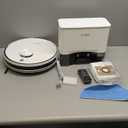 ILIFE A30 Pro Robot Vacuum and Mop, Self Emptying Station for 60 Days, 5000Pa Suction, LiDAR Navigation, No-Go Zones, 2.4G WiFi/App/Alexa/Remote Control, Roller Brush for Carpet, Hard Floors, 110V