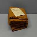 Bedsure Honey Ginger Duvet Cover King Size - 3 Pieces Prewashed Cotton-Like Polyester Extra Soft Bedding Set, Includes 1 Duvet Cover 104x90 Inches with Zipper Closure & 2 Pillow Shams, No Comforter, 08 - Gold (No Comforter), King (104" X 90")