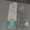 6pc Plastic Replacement Straws Reusable for Stanley Tumbler 30 oz 40 oz, 12 Inch Straight Replacement Straw with Silicone Tips, Straw Covers and Cleaning Brushes