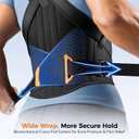 Slim-Fit Posture Corrector for Women & Men, 6-Stay Back Straightener, Small