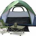 XL Camping Tents 4 Person Waterproof Double Layer Dome, X-Large