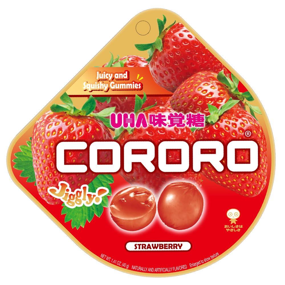 UHA Mikakuto Cororo Strawberry, 1.41 Oz, BB 2026/06/04