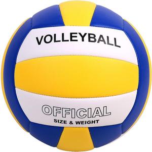 Official Size 5 Volleyball, Soft Indoor Outdoor Volleyball for Game Gym Training Beach Play