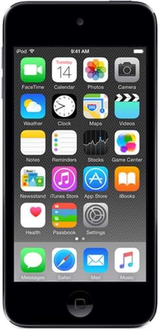 Apple iPod Touch 16GB 6th Generation with Accessory Bundle - Space Gray (Refurbished)