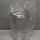 G.E.T. Heavy-Duty 1 Gallon Plastic Pitcher with Lid, Clear, BPA Free