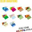 Poli-Craft Iron-ON Bundle Nature  5 x Poli-Flex Turbo A4 Heat Transfer Vinyl (HTV) Sheets  Fast Iron-On Vinyl in Sand Beige, Coffee, Green, Olive, Sage Green