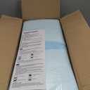 Amazon Basics Dog and Puppy Pee Pads with 5-Layer Leak-Proof Design and Quick-Dry Surface for Potty Training, Standard Absorbency, X-Large, 28 x 34 Inch - Pack of 60, Blue & White