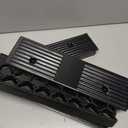 Heavy Duty Rubber Curb Ramps for Driveway 1.5 inch Rise 2 Pack