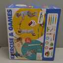 Engfa 3 in 1 Musical Jump, Toss Ring Game and Stomping Launch Rocket Launcher for Kids Toys for Girls Boys 3-5, Sports & Outdoors Toy for Ages 5-7 with Remote Control Outside Toys for Kids Ages 4-8