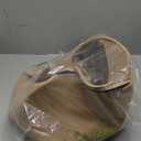 Hat Organizer for Women and Men, Round Hat Storage Box Portable Felt Hat Container Foldable Hat Holder with Dust Proof Lid, Hat Rack for Closet or Travel (17" D x 10" H, Khaki)