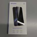 SYNCWIRE Privacy Screen Protector for iPhone 15 6.1''[2-Pack], Unbreakable True 28 Anti Spy Tempered Glass Saver Black [Easy Installation Frame] [9H Hardness] [Bubble Free] [Sensitive Touch]