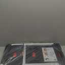 Platform Truck Foldable Push Cart Dolly 330lb Weight Capacity, Adjustable Hand Truck Handle with 360 Degree Swivel Wheels for Garage Garden Home & Office Use, Black