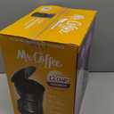 Mr. Coffee 12-Cup Programmable Coffee Maker Black: Drip Machine, Dishwasher-Safe, Electric, Paper Filter