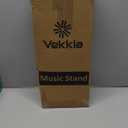 Vekkia Professional Portable Sheet Music Stand - Folding Adjustable Holder, with Carrying Bag, Sturdy for Instrumental Performance, Band & Travel,32-56inch