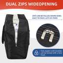 Extra Large travel duffel bag with Strong Handles, Waterproof duffel bag, Durable Zippers, Extra Large Storage Totes for Space Saving and Moving Supplies