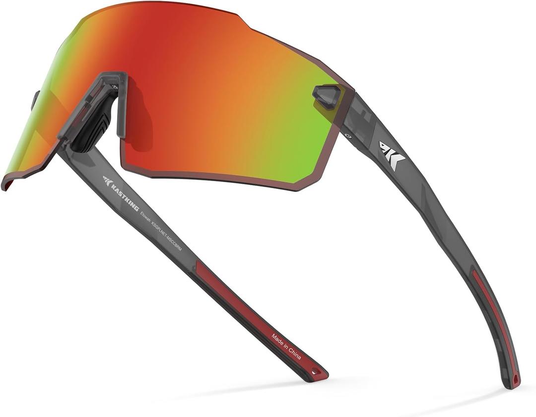 KastKing Etowah Polarized Sports Fishing Sunglasses, With PuriVex Protective Lens Coating, Rimless Wrap Design, Men Women