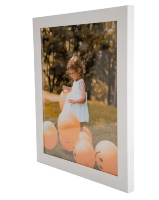 2pcs Modern 5x11 White Picture Frame with Glass - Photo Frame