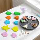 10 PCS Cake Pop Molds Shapes Press Set, Plastic Cake Pop Mold Press with Multiple Shapes, Cake Pop Tools for Baking, Parties, Weddings, Birthdays & Celebrations