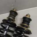 10L0L Golf Cart Shocks Absorber Front or Rear with Heavy Duty Coil Springs for EZGO Medalist TXT 1994+ Newer Gas & Electric Golf Carts, Replaces OEM# 76418-G01,70928-G01,70248-G01,70324-G01,76419-G01 (Black)